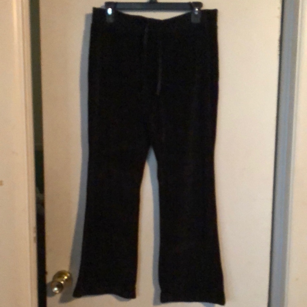 Girls velour pants
